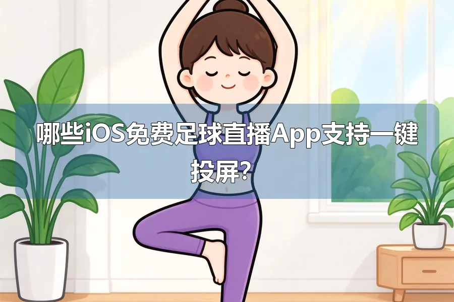 哪些iOS免费足球直播App支持一键投屏？